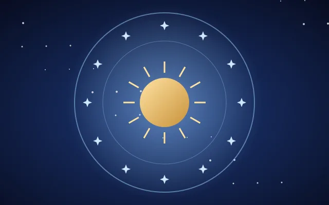 The zodiac wheel